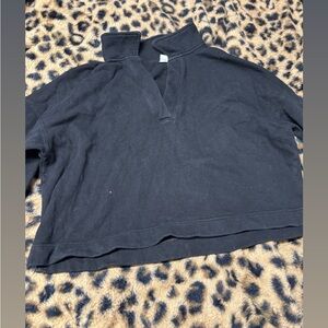 Black Long Sleeve Pullover